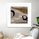 Gossamer II by Sisa Jasper on GIANT ART - brown abstract