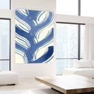 Macrame Blue IV by Vanna Lam on GIANT ART - blue abstract