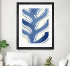 Macrame Blue IV by Vanna Lam on GIANT ART - blue abstract