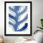 Macrame Blue IV by Vanna Lam on GIANT ART - blue abstract