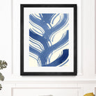 Macrame Blue IV by Vanna Lam on GIANT ART - blue abstract