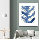 Macrame Blue IV by Vanna Lam on GIANT ART - blue abstract