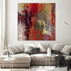 Sidecars III by Janet Bothne on GIANT ART - red abstract