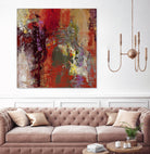 Sidecars III by Janet Bothne on GIANT ART - red abstract