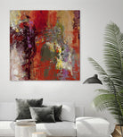 Sidecars III by Janet Bothne on GIANT ART - red abstract