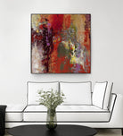 Sidecars III by Janet Bothne on GIANT ART - red abstract