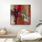 Sidecars III by Janet Bothne on GIANT ART - red abstract