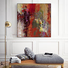 Sidecars III by Janet Bothne on GIANT ART - red abstract