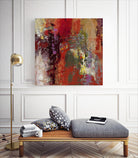 Sidecars III by Janet Bothne on GIANT ART - red abstract