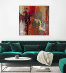 Sidecars III by Janet Bothne on GIANT ART - red abstract