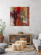 Sidecars III by Janet Bothne on GIANT ART - red abstract