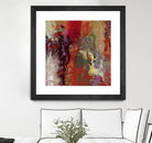 Sidecars III by Janet Bothne on GIANT ART - red abstract