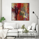 Sidecars III by Janet Bothne on GIANT ART - red abstract