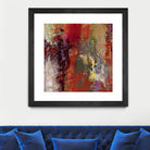 Sidecars III by Janet Bothne on GIANT ART - red abstract