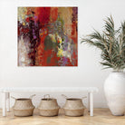 Sidecars III by Janet Bothne on GIANT ART - red abstract