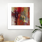 Sidecars III by Janet Bothne on GIANT ART - red abstract