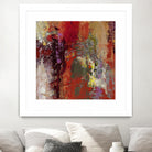 Sidecars III by Janet Bothne on GIANT ART - red abstract