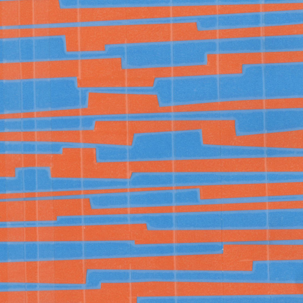 Modern Circuit VI par Charles McMullen sur GIANT ART - abstrait bleu