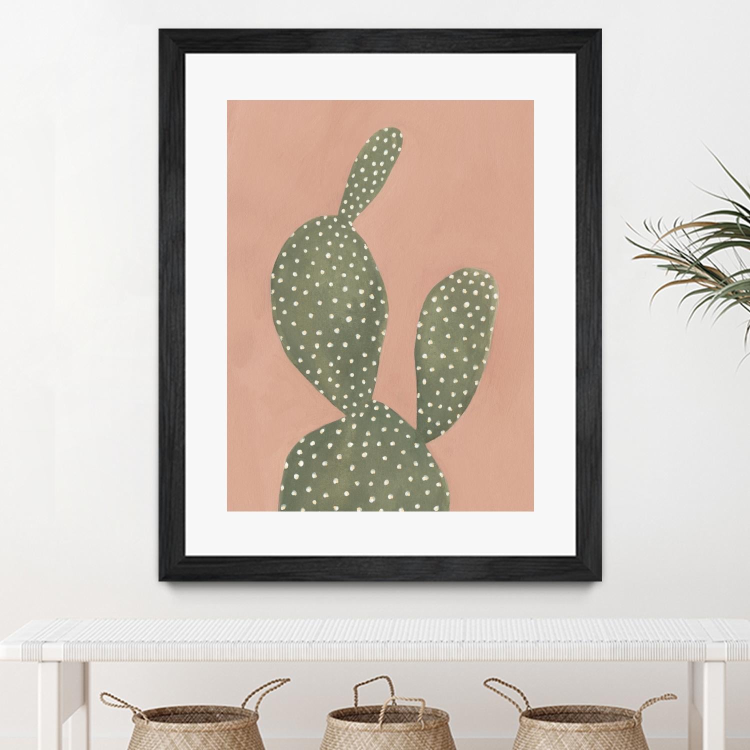 Coral Cacti I by Emma Scarvey on GIANT ART - coastal & tropical