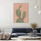 Coral Cacti I by Emma Scarvey on GIANT ART - coastal & tropical