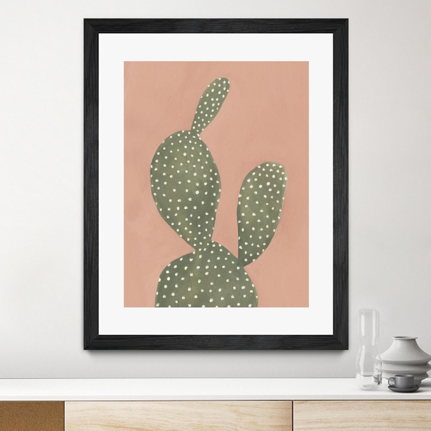Coral Cacti I by Emma Scarvey on GIANT ART - coastal & tropical