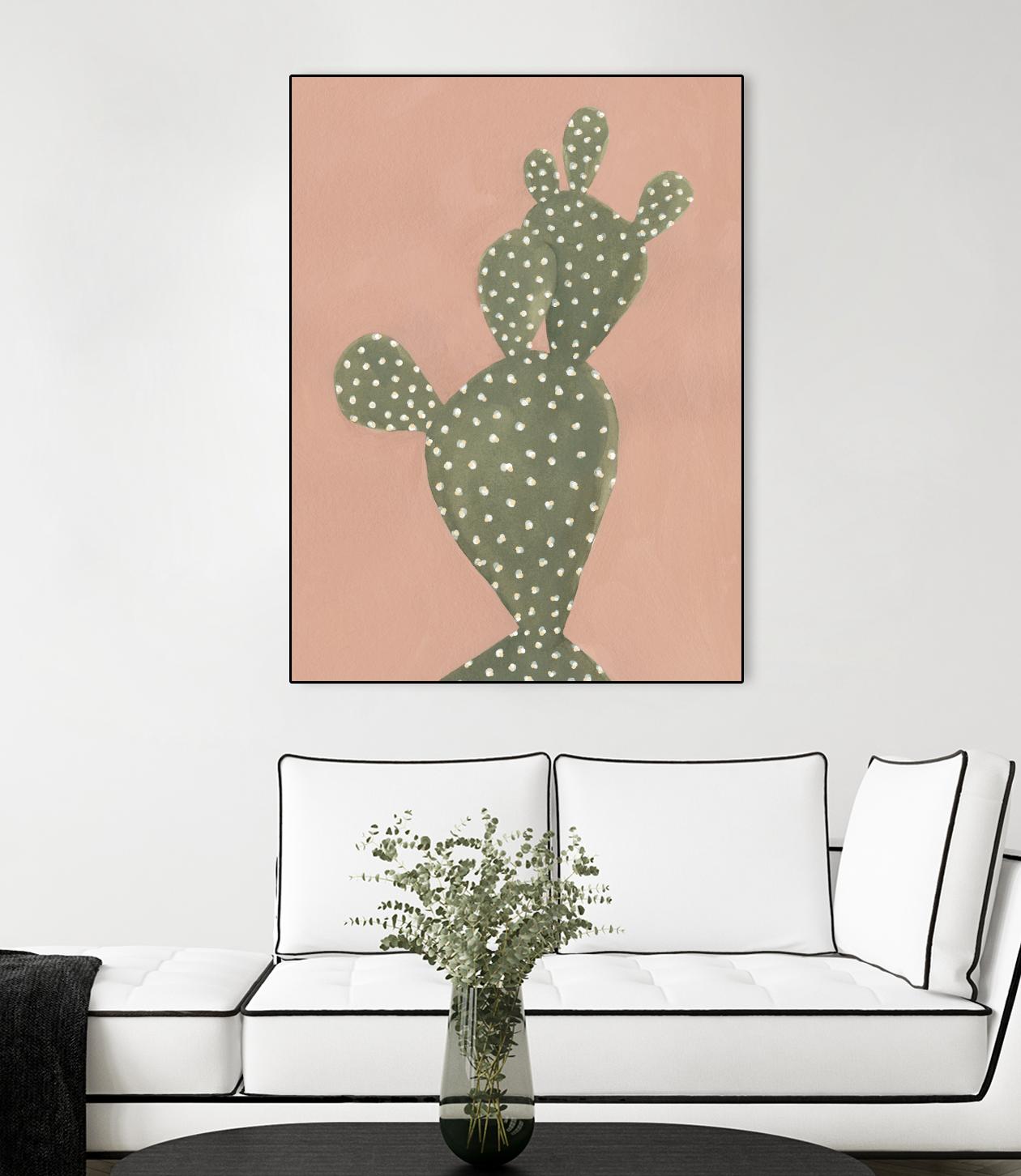 Coral Cacti II by Emma Scarvey on GIANT ART - coastal & tropical