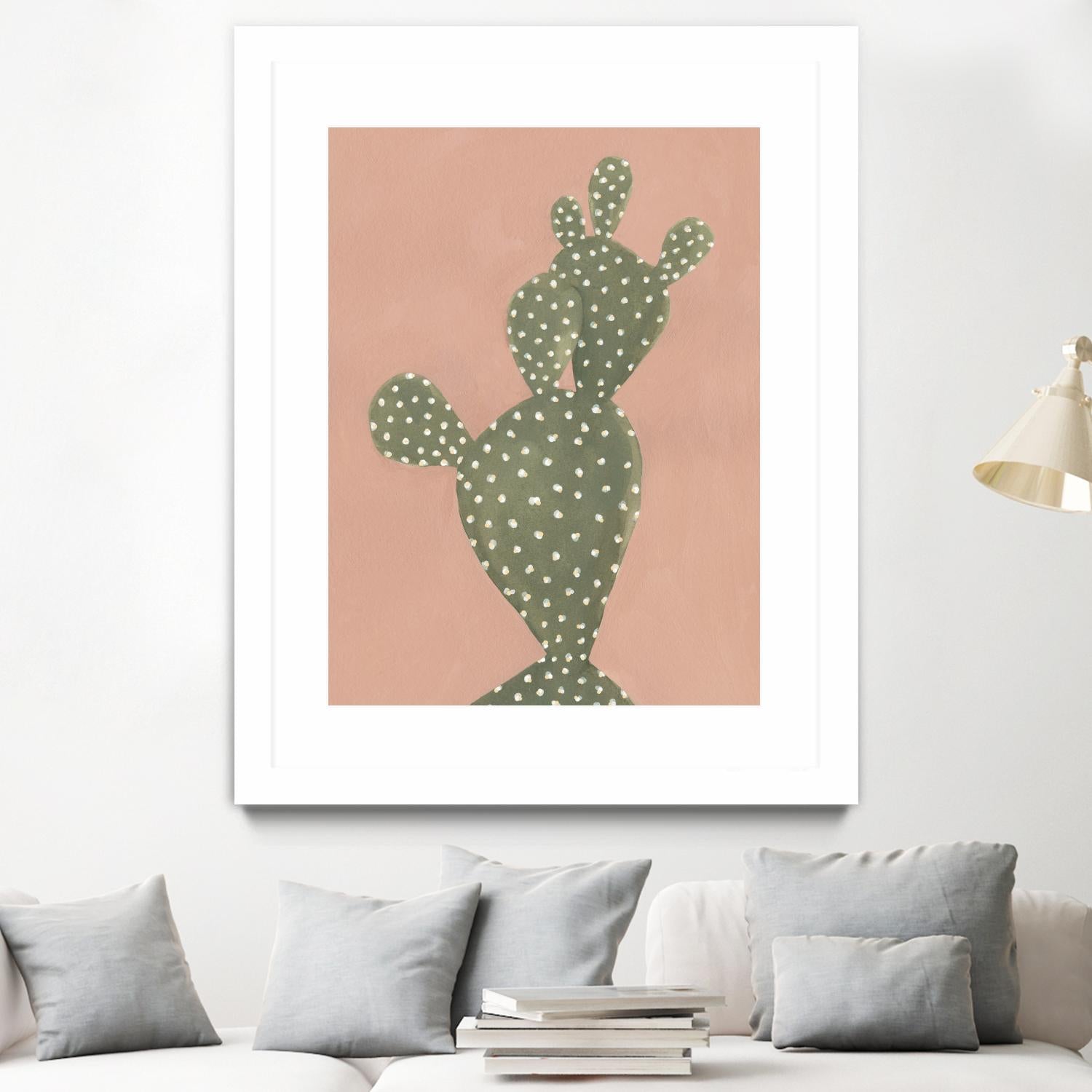 Coral Cacti II by Emma Scarvey on GIANT ART - coastal & tropical