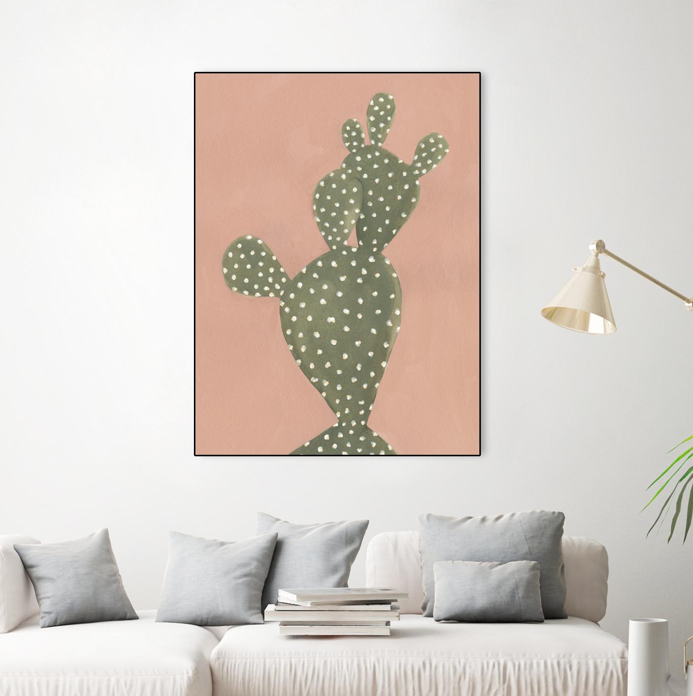 Coral Cacti II by Emma Scarvey on GIANT ART - coastal & tropical