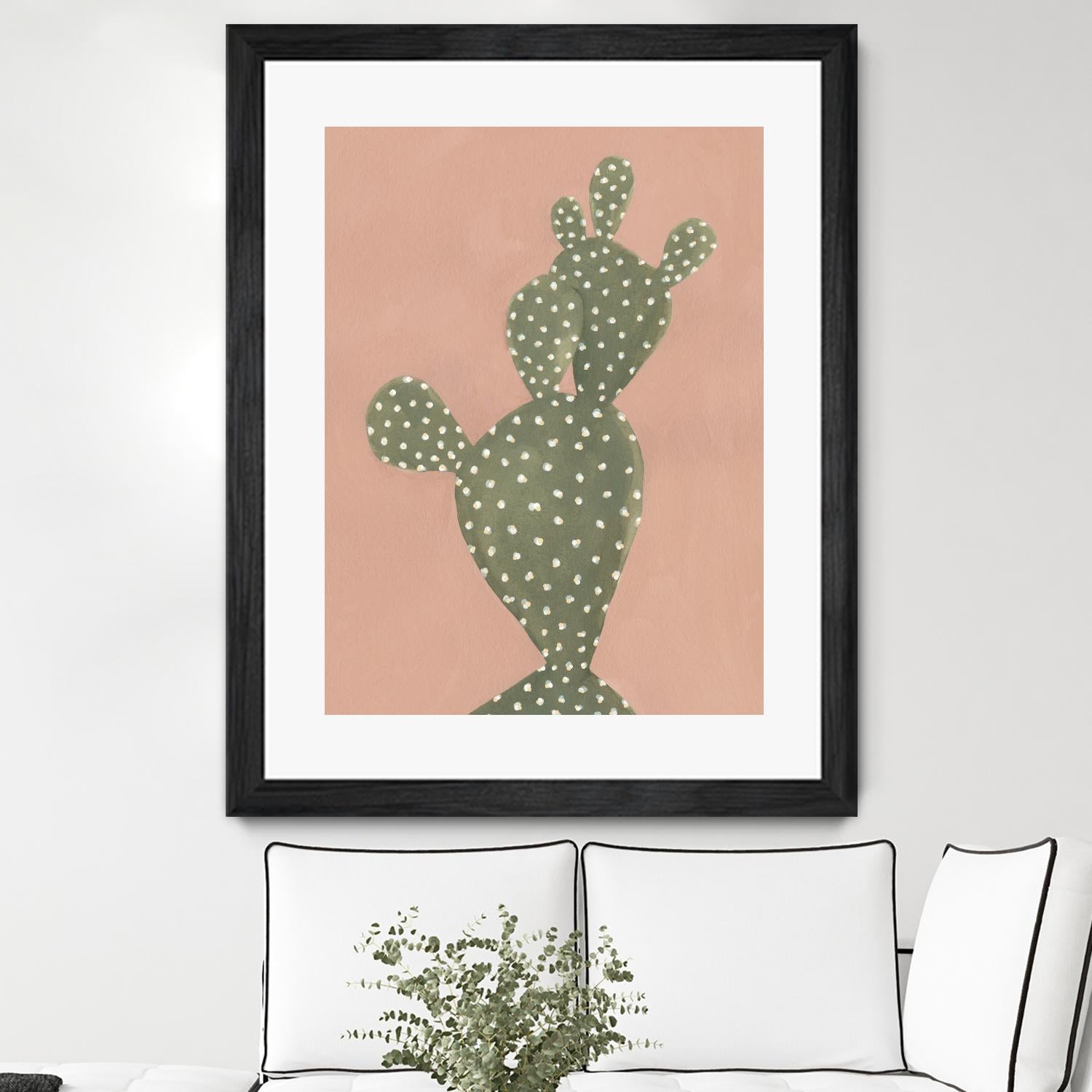 Coral Cacti II by Emma Scarvey on GIANT ART - coastal & tropical