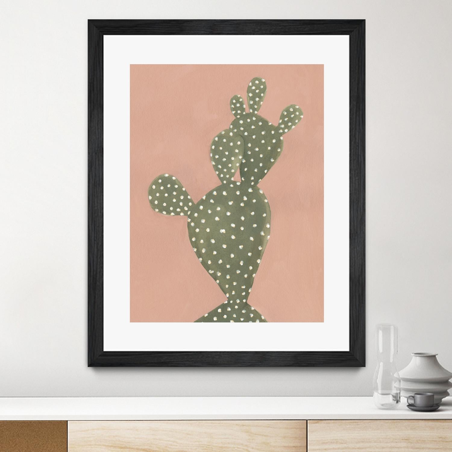 Coral Cacti II by Emma Scarvey on GIANT ART - coastal & tropical