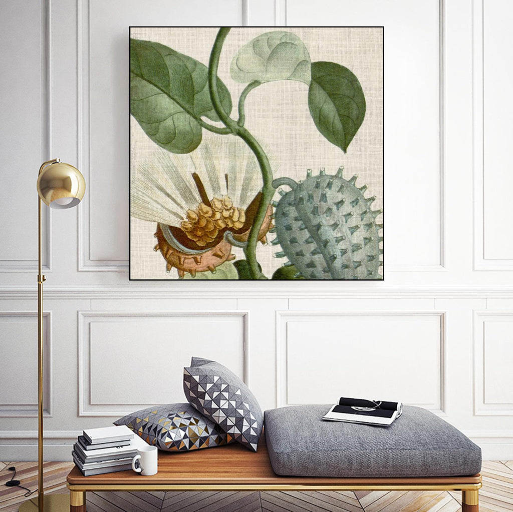 Cropped Turpin Tropicals II by Vision Studio on GIANT ART - green botanical & floral plant
