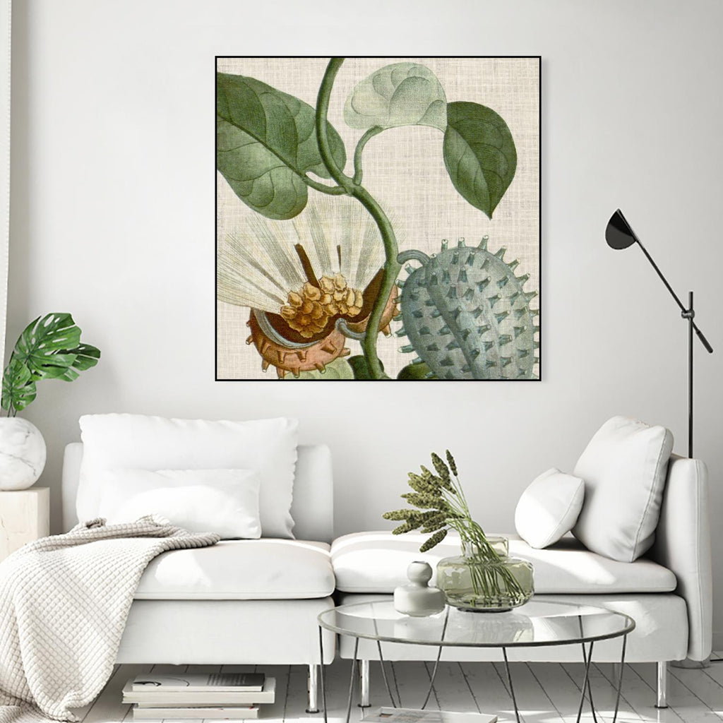 Cropped Turpin Tropicals II par Vision Studio sur GIANT ART - plante verte botanique et florale