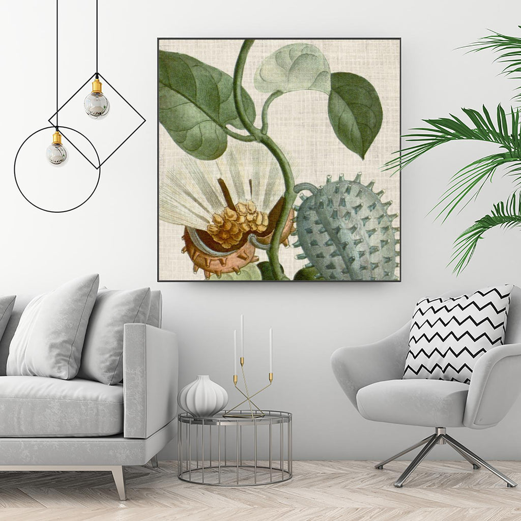 Cropped Turpin Tropicals II by Vision Studio on GIANT ART - green botanical & floral plant