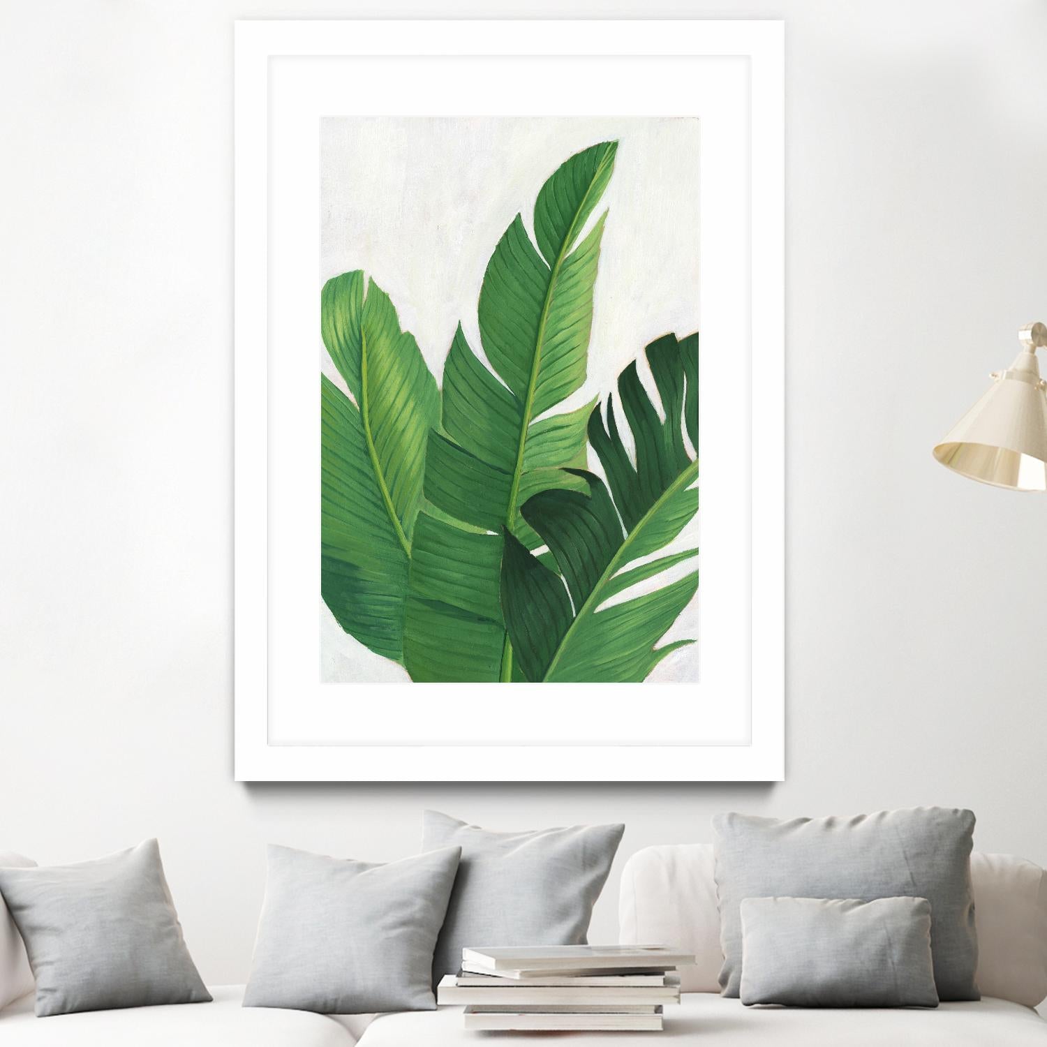 Pura Vida II by Grace Popp on GIANT ART - green coastal & tropical nature