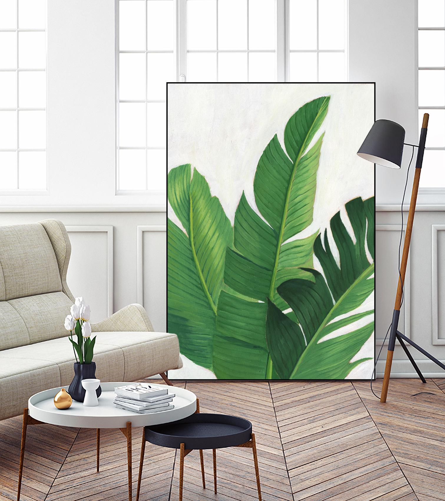 Pura Vida II by Grace Popp on GIANT ART - green coastal & tropical nature