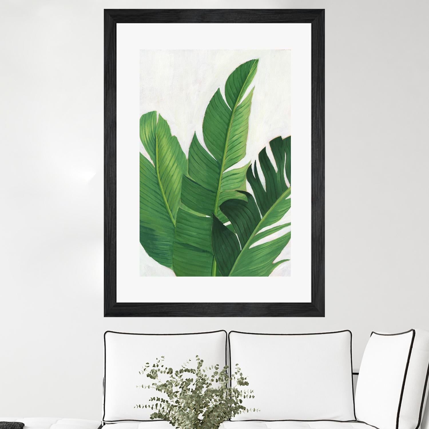 Pura Vida II by Grace Popp on GIANT ART - green coastal & tropical nature