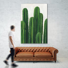 Pura Vida III by Grace Popp on GIANT ART - beige coastal & tropical plant