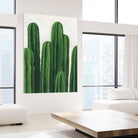 Pura Vida III by Grace Popp on GIANT ART - beige coastal & tropical plant