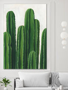 Pura Vida III by Grace Popp on GIANT ART - beige coastal & tropical plant