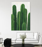 Pura Vida III by Grace Popp on GIANT ART - beige coastal & tropical plant