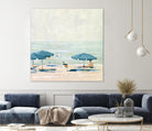 If It's the Beaches II by Emma Scarvey on GIANT ART - beige coastal & tropical beach 