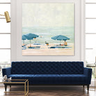 If It's the Beaches II by Emma Scarvey on GIANT ART - beige coastal & tropical beach 