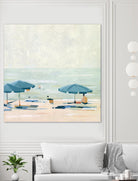If It's the Beaches II by Emma Scarvey on GIANT ART - beige coastal & tropical beach 