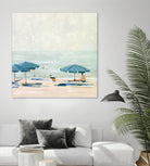 If It's the Beaches II by Emma Scarvey on GIANT ART - beige coastal & tropical beach 