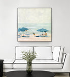 If It's the Beaches II by Emma Scarvey on GIANT ART - beige coastal & tropical beach 