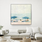 If It's the Beaches II by Emma Scarvey on GIANT ART - beige coastal & tropical beach 
