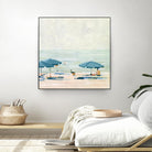 If It's the Beaches II by Emma Scarvey on GIANT ART - beige coastal & tropical beach 