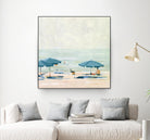 If It's the Beaches II by Emma Scarvey on GIANT ART - beige coastal & tropical beach 