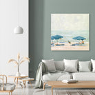 If It's the Beaches II by Emma Scarvey on GIANT ART - beige coastal & tropical beach 