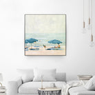 If It's the Beaches II by Emma Scarvey on GIANT ART - beige coastal & tropical beach 